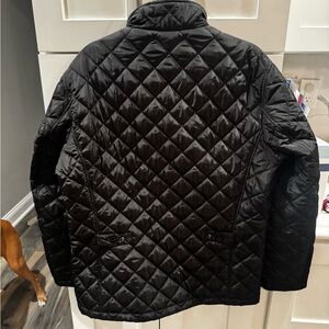 Men's Pronto Uomo Quilted Black Jacket
